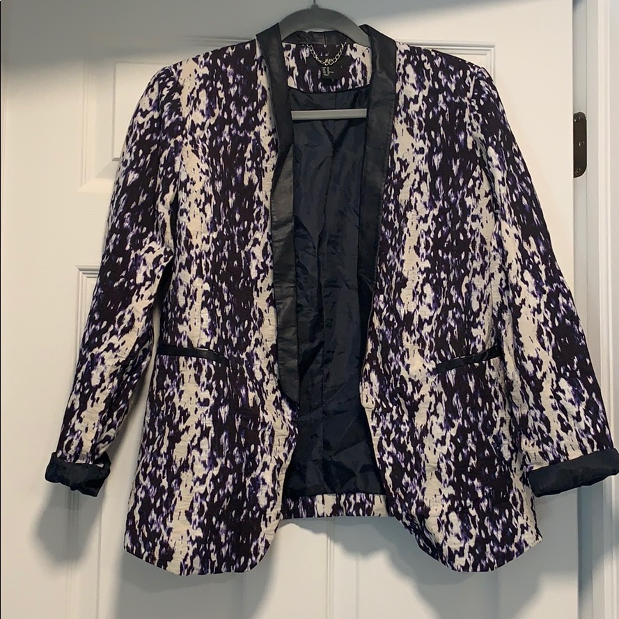 Multi Color Structured Jacket